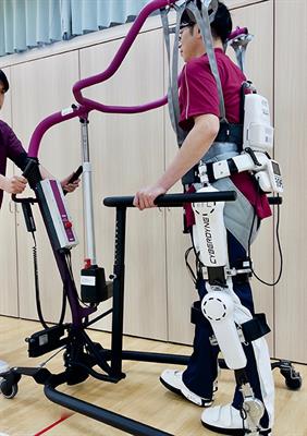 The Combined Efficacy of a Two-Year Period of Cybernic Treatment With a Wearable Cyborg Hybrid-Assistive Limb and Leuprorelin Therapy in a Patient With Spinal and Bulbar Muscular Atrophy: A Case Report